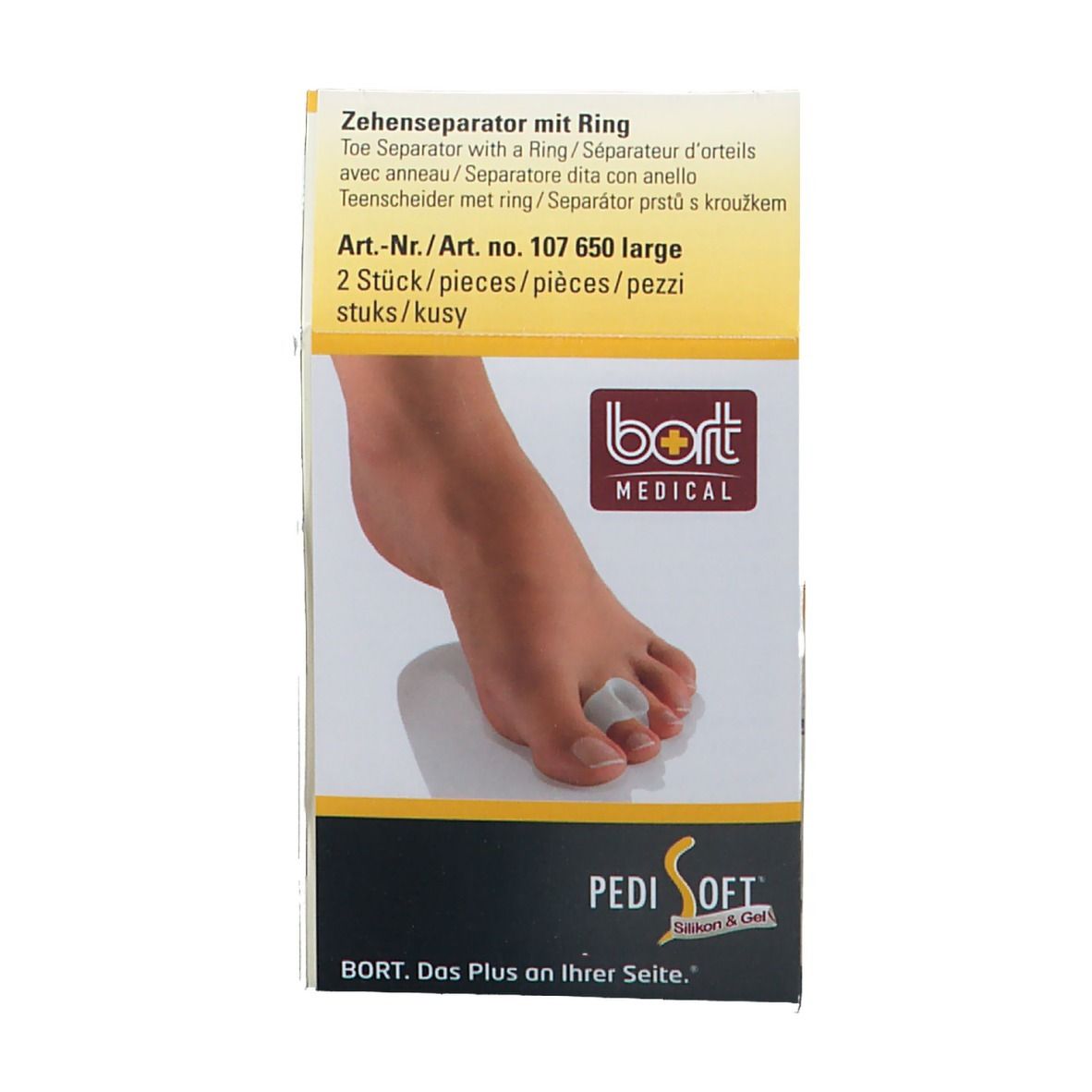 BORT PediSoft® Zehenseparator mit Ring Gr. L