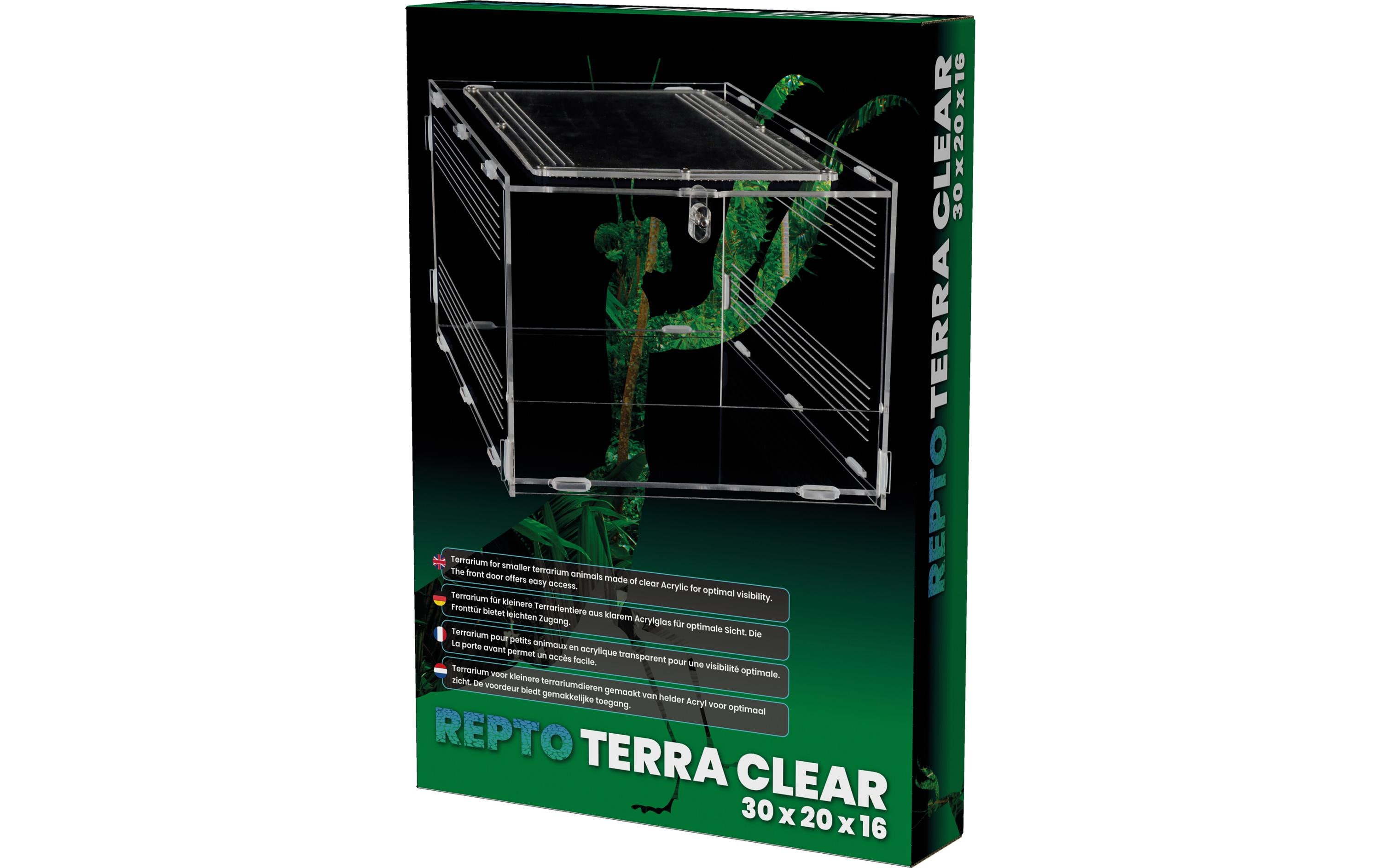 Terrarium Plexi, 30 x 20 x 16 cmTerrarium für kleinere Terrarientiere