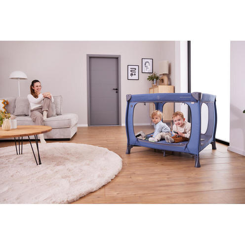 Lit parapluie Sleep N Play SQ set - Vert - HAUCK
