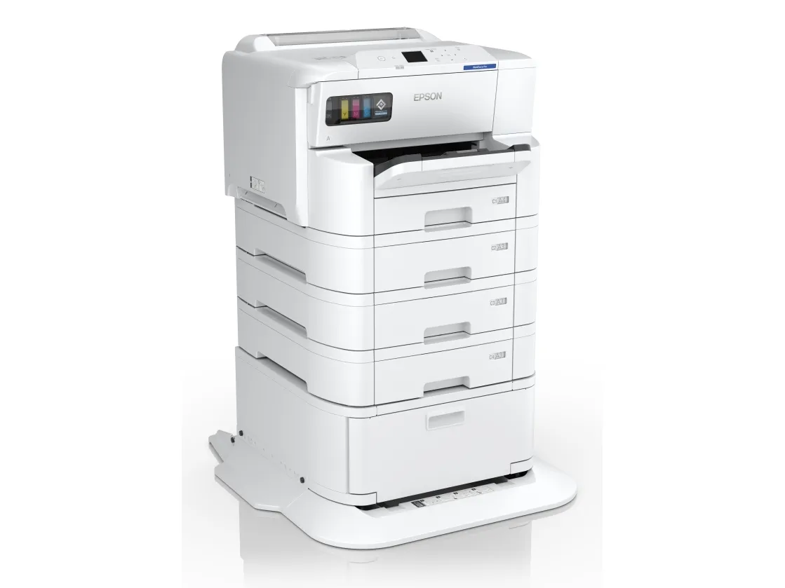 Epson WorkForce Pro EP-C7000DW - Printer - farve - Duplex - blækprinter - A3 - 4800 x 1200 dpi - op til 25 spm (mono) / op til 24 spm (farve) - kapacitet: 335 ark - USB 2.0, USB 3.0, Gigabit LAN, Wi-Fi(n), USB vært