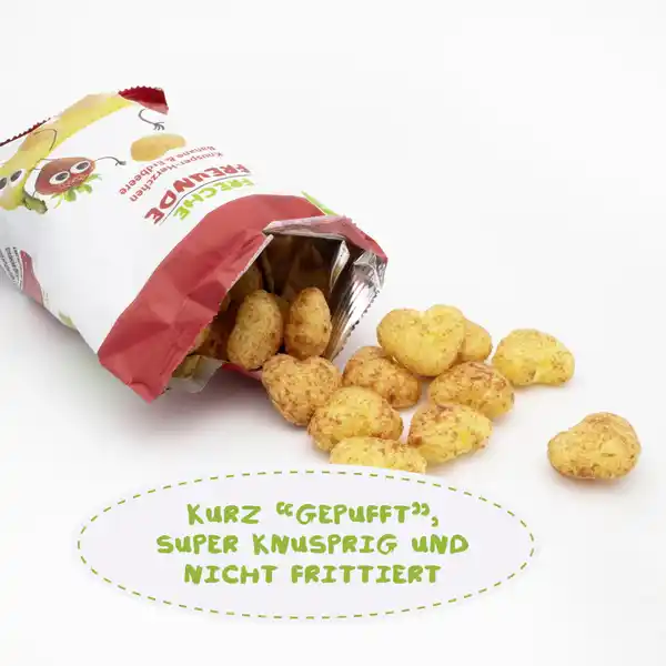 Bio Knusper-Herzchen Banane & Erdbeere