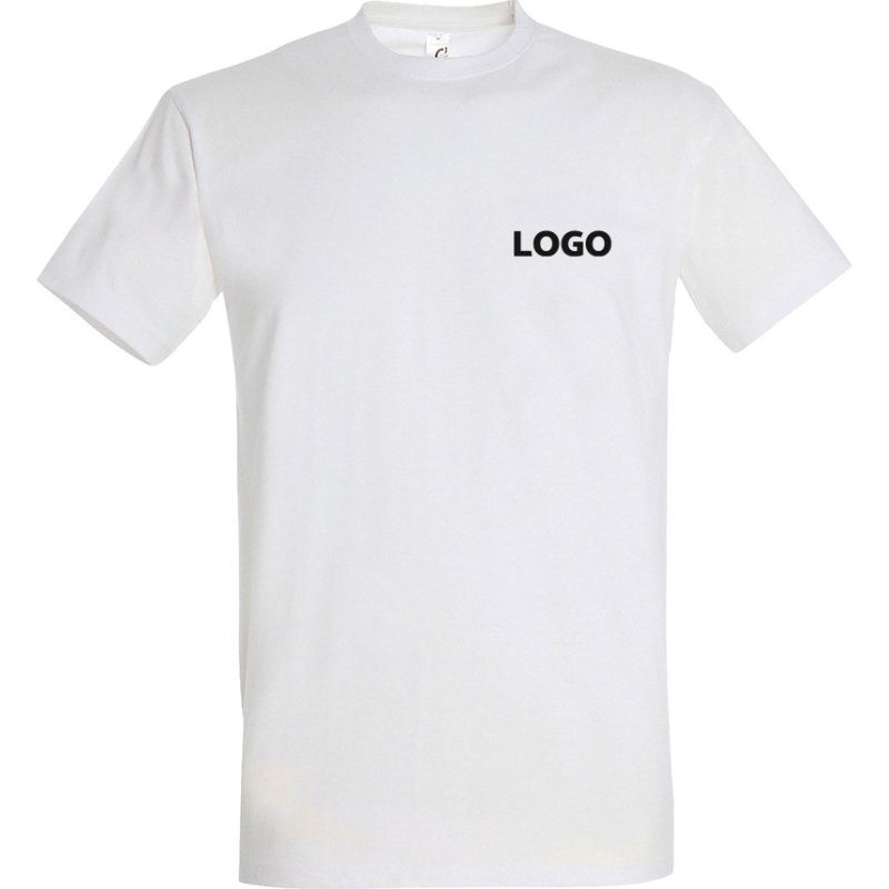 T-shirt manches courtes publicitaires SOL’S – 190 g/m² - marquage 1 couleur