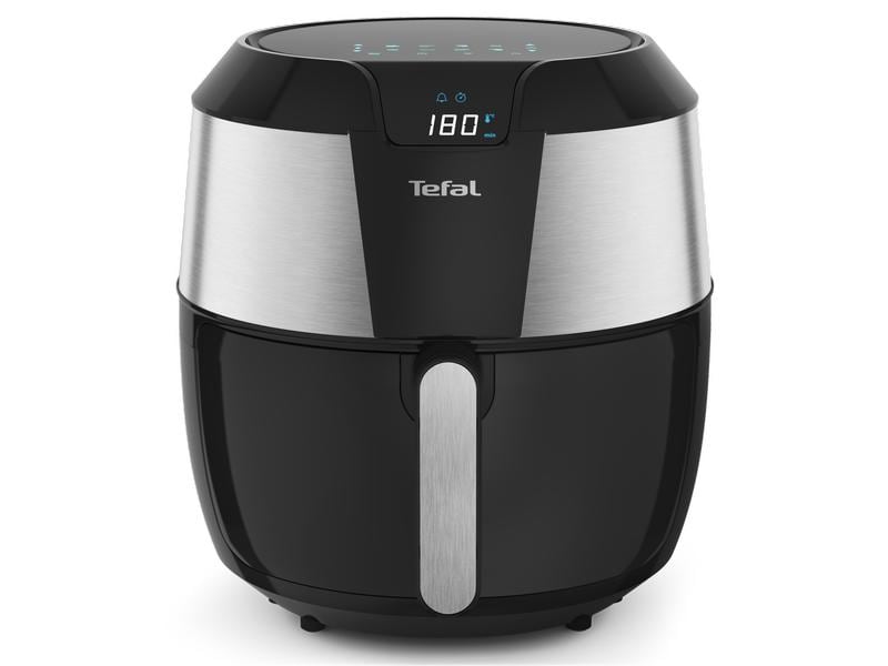 Tefal Heissluft-Fritteuse EasyFry XXL 1.6 kg, Schwarz/Silbe Vielseitige Fritteuse mit 5.6 l Fassungsvermögen