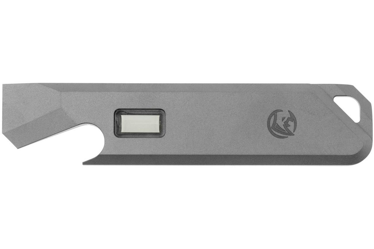 Glow Rhino Pry Bar PRY-201-TI-XG Titanium Green Tritium