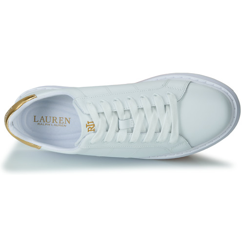 Lauren Ralph Lauren - ANGELINE 4-SNEAKERS-LOW TOP LACE Blanco