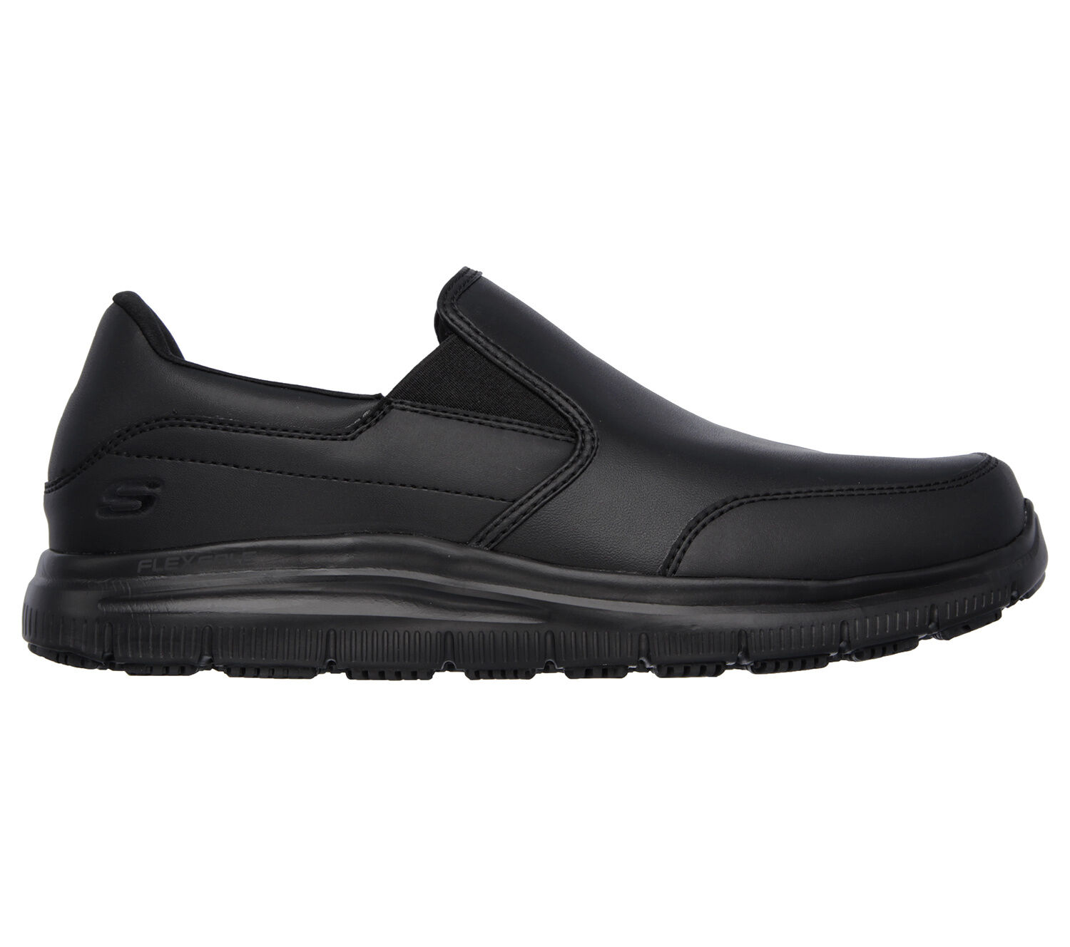 SKECHERS Slippers für Herren aus Leder