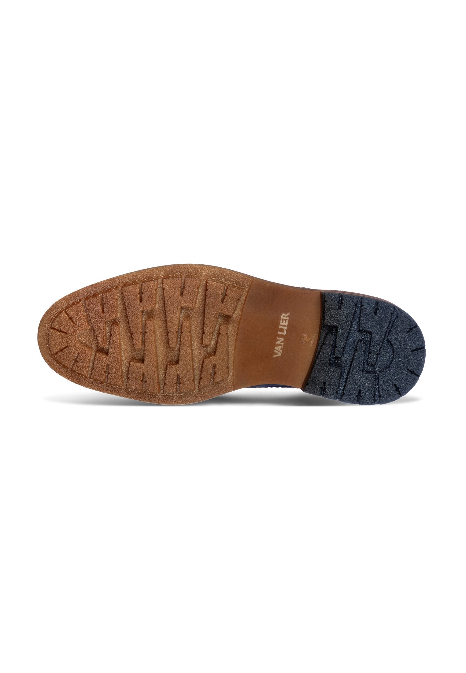 Blauw gladleren Dino boot