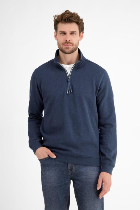 Lerros blauwe heren sweater