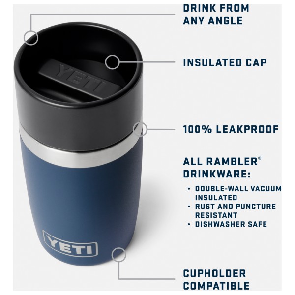 Yeti Coolers - Rambler 8 Travel Bottle - Bouteille isotherme