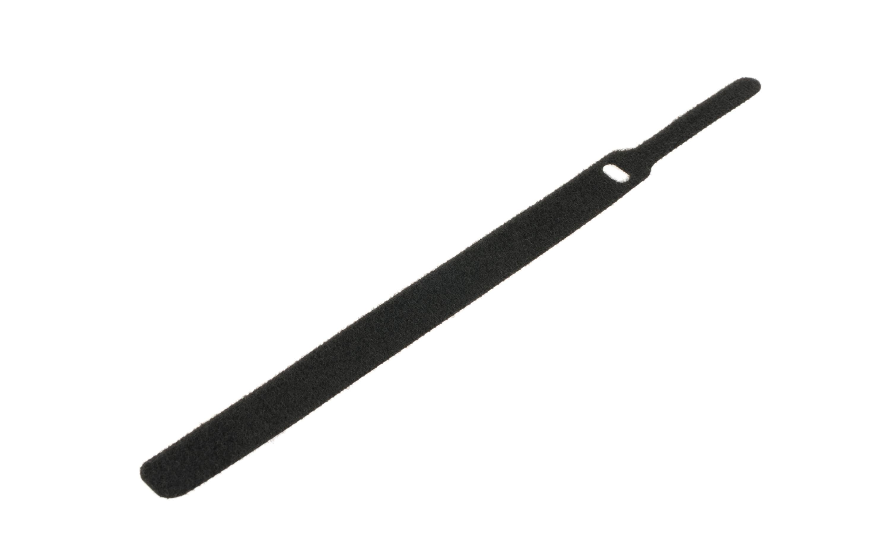 Klettkabelbinder ETK-5-3 13 x 200 mm Schwarz, 10 StückKabelmanagement mit Klettverschlusssystem
