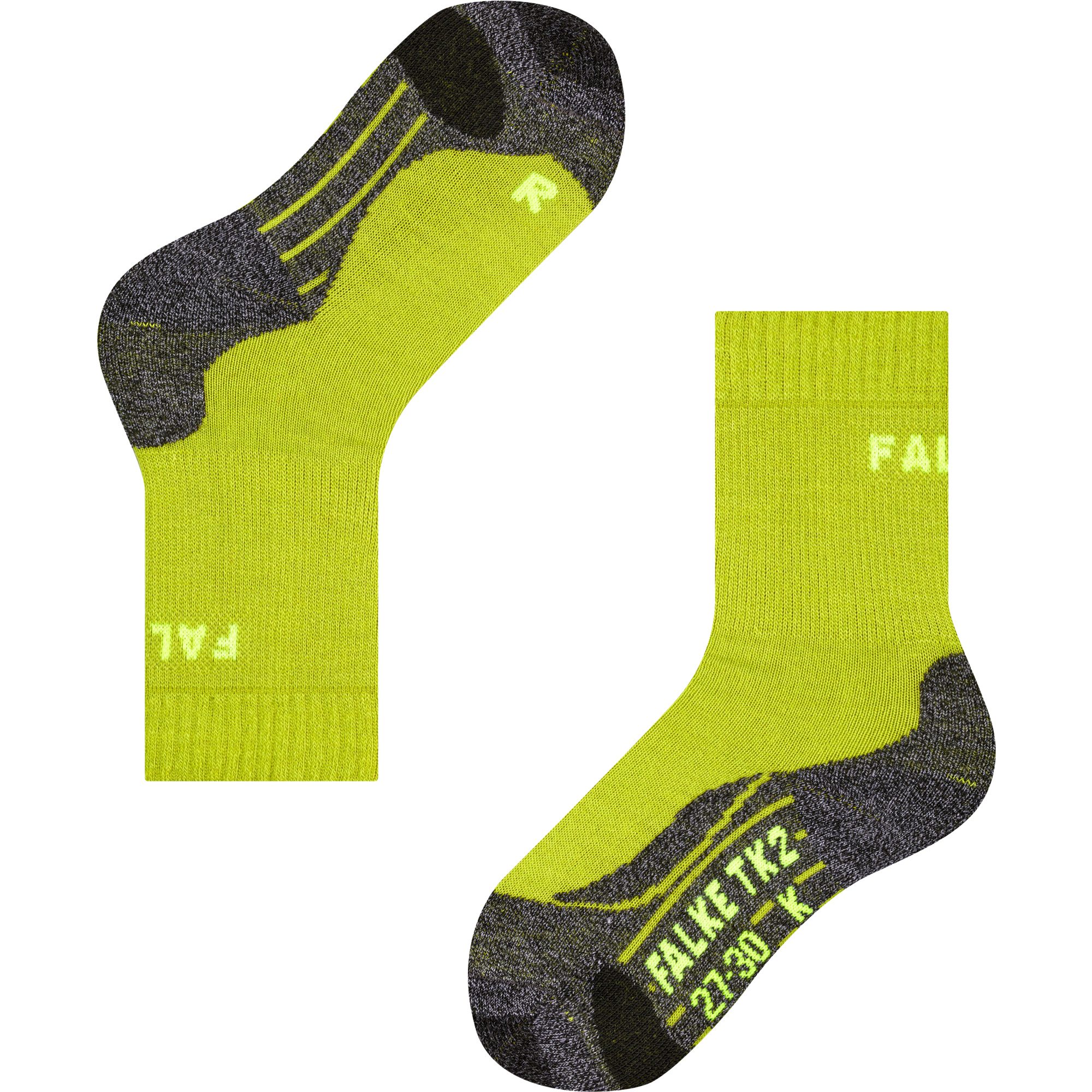 Falke TK2 Wandersocken Kinder lime