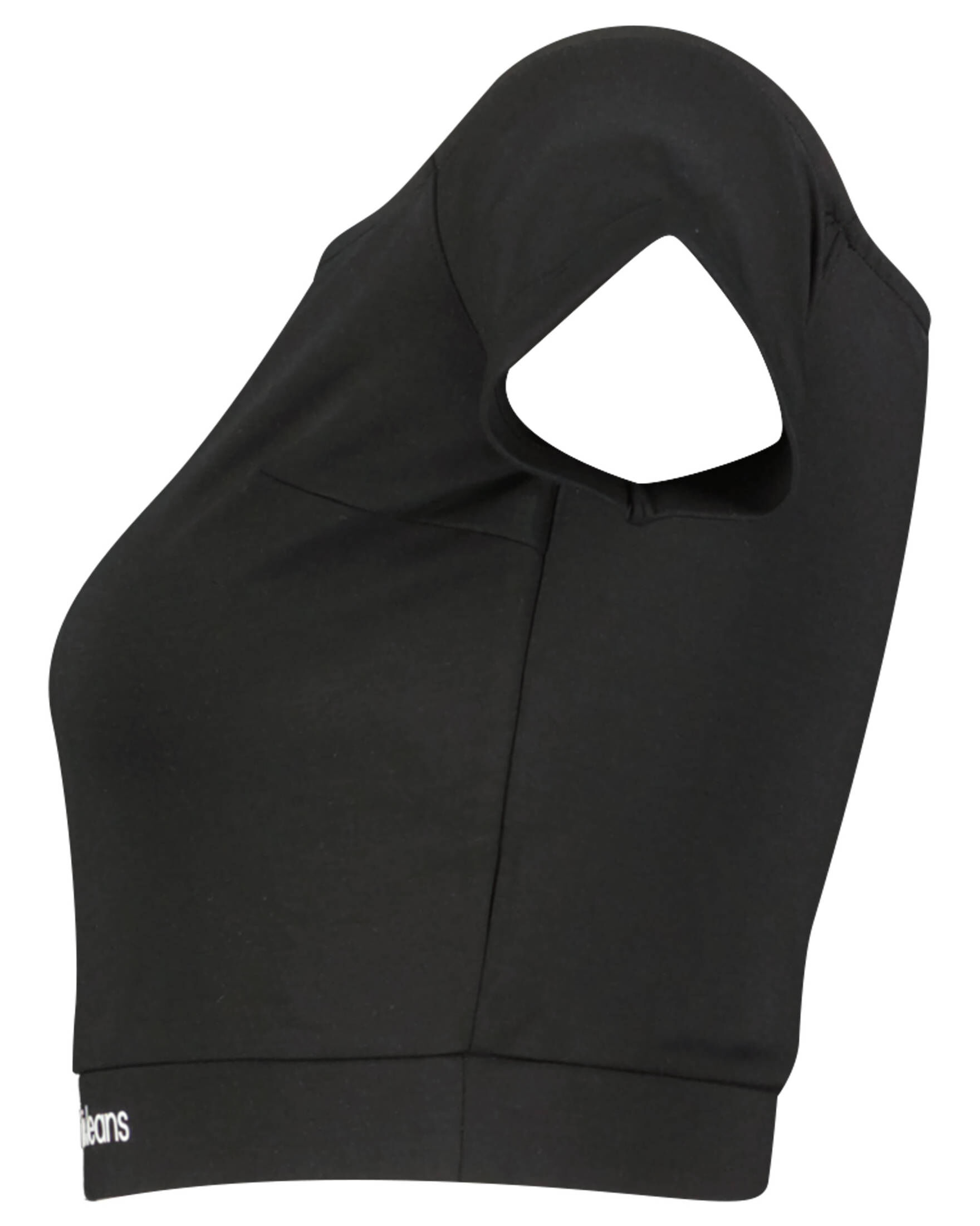 CALVIN KLEIN JEANS| Damen Tanktop SHRUNKEN LOGO MILANO BARDOT