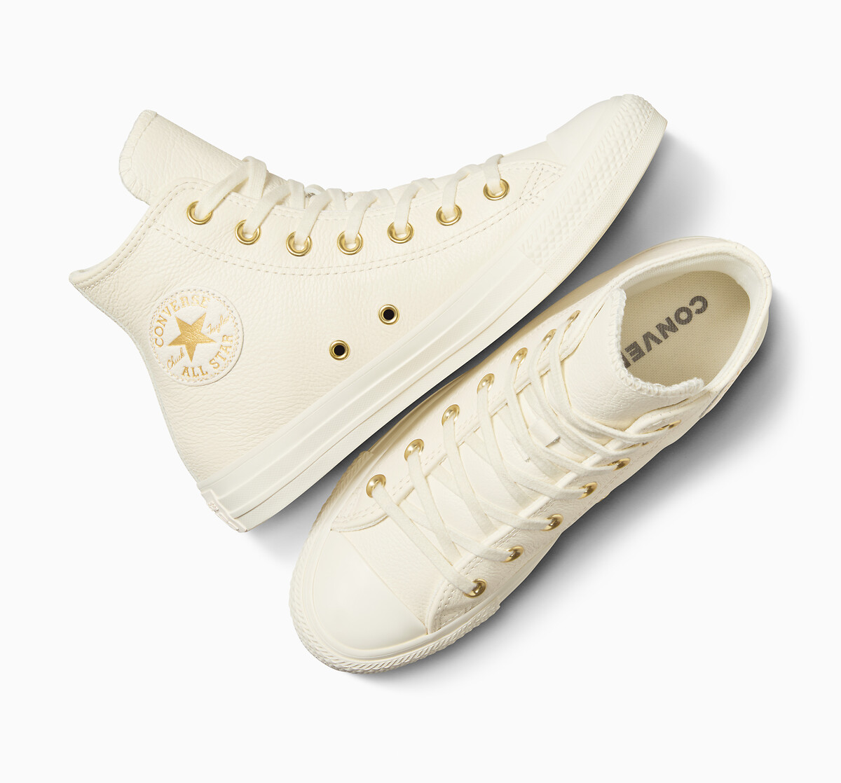 CONVERSE<br>Tênis Chuck Taylor All Star Hi Mono Couro