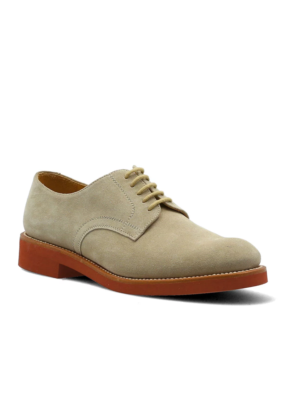 BUCK CUIR VELOURS BEIGE FEMME