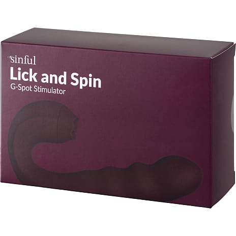 Sinful Lick and Spin G-punkts stimulator