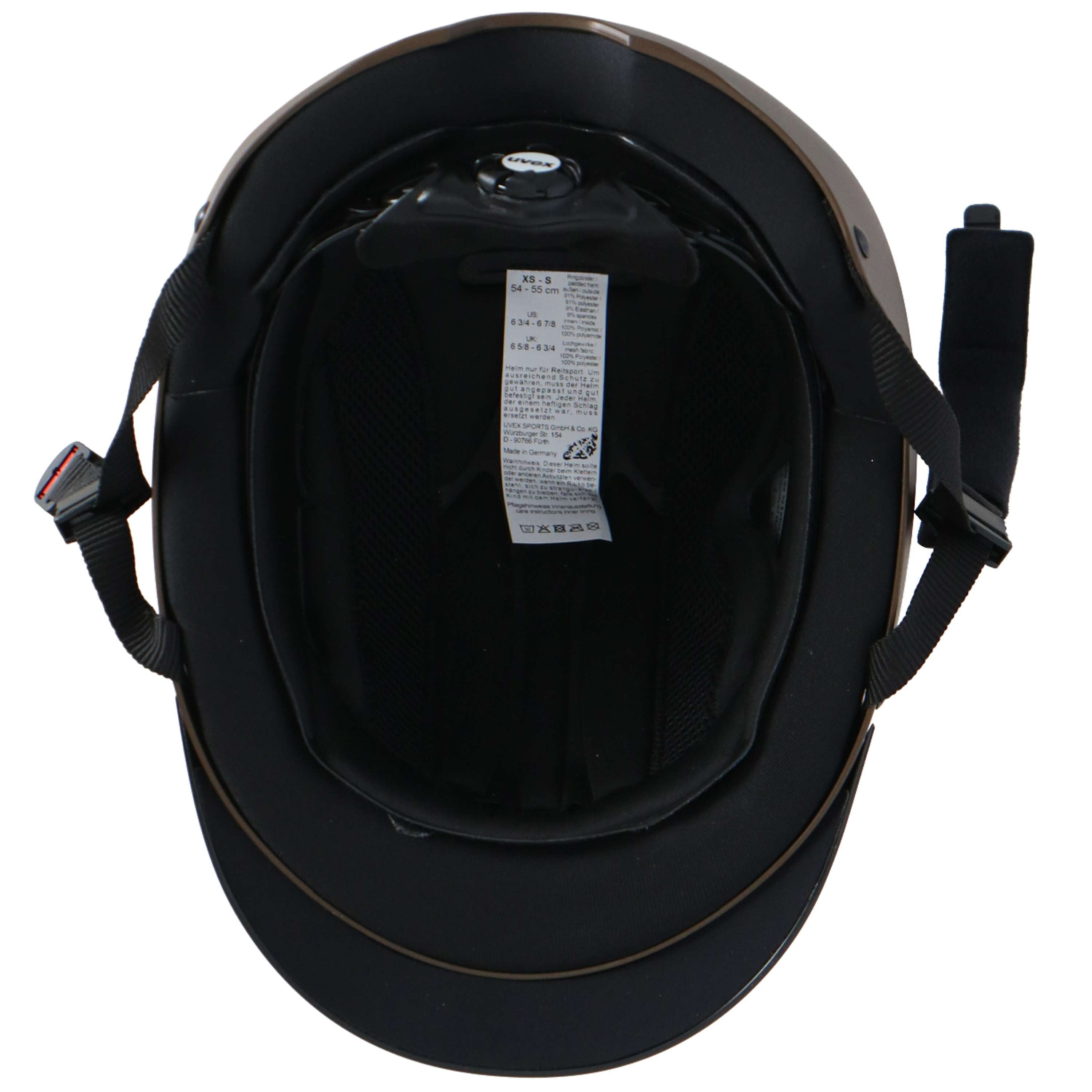 Uvex Cap Perfexxion III Mat Bruin