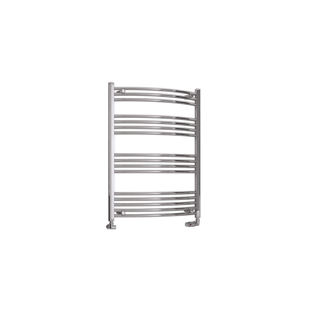 Eastbrook Wendover gebogen handdoekradiator 75x100cm 405W chroom