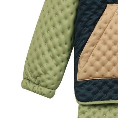 EN FANT Termojakke, Moss Green