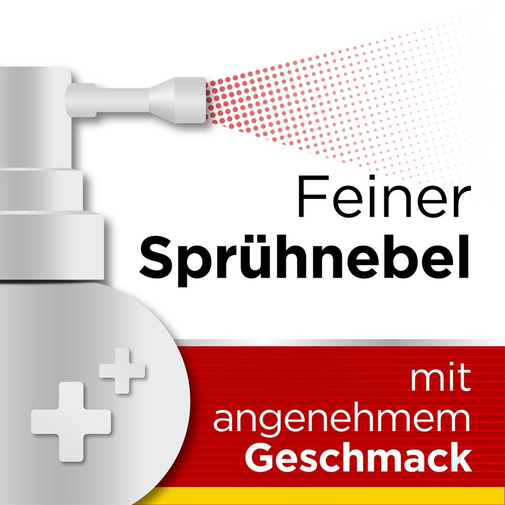 Dobendan® Direkt Spray Honig & Zitrone - Bei starken Halsschmerzen und Schluckbeschwerden