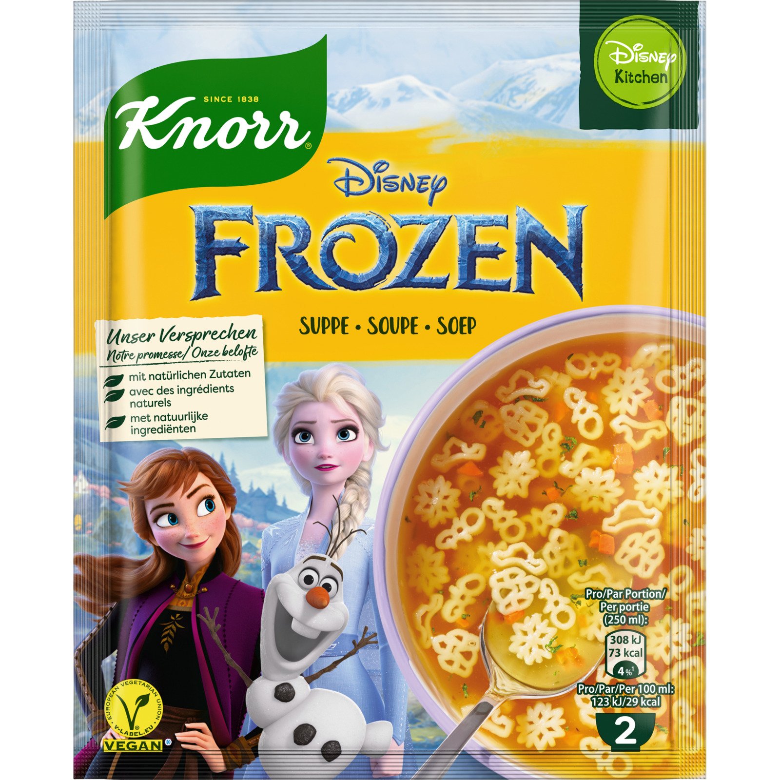 Knorr Disney Frozen Klare Suppe 3x41g
