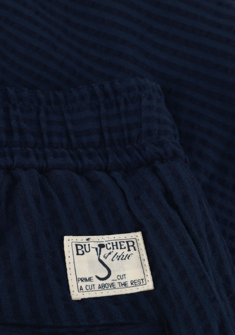 BUTCHER OF BLUE blauwe butcher of blue korte broek loner mk 2 seersucker short