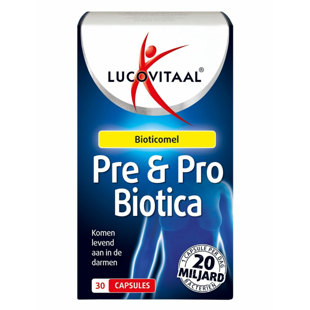 3x Lucovitaal Pre & Probiotica 30 capsules