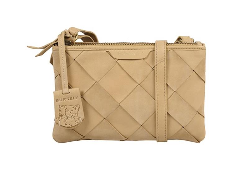 Burkely double pocket zip Beige