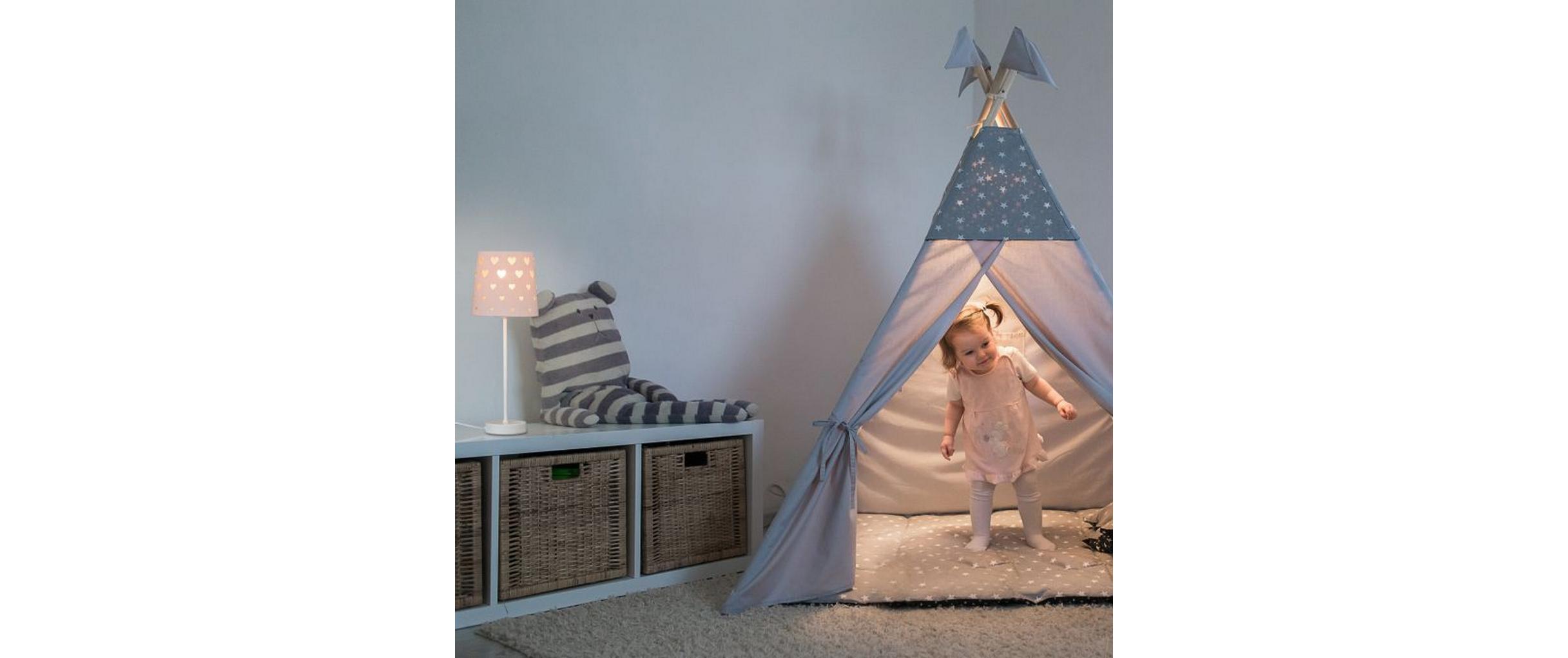 Tischlampe HerzenKinderlampe für das Kinderzimmer
