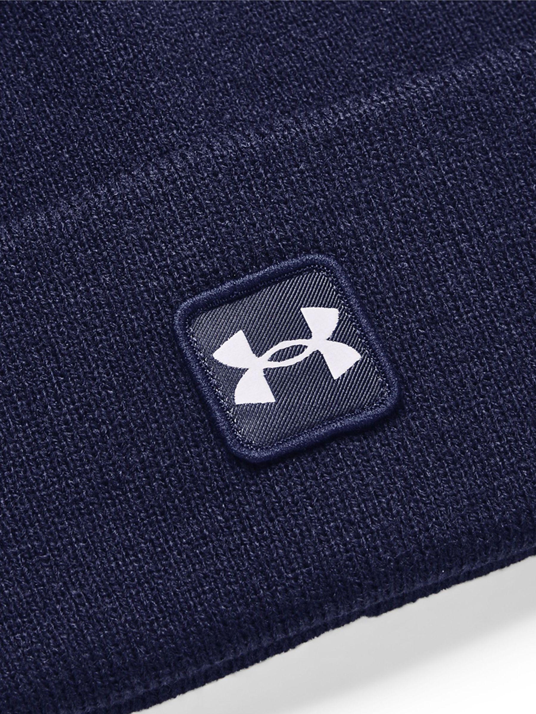 Blauw - Under Armour Half Time Muts met Omslag