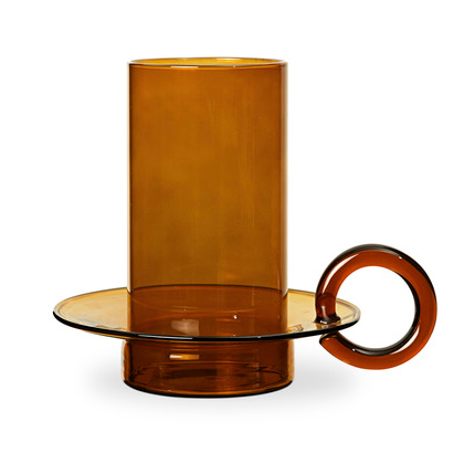 Kandelaar Luce amber