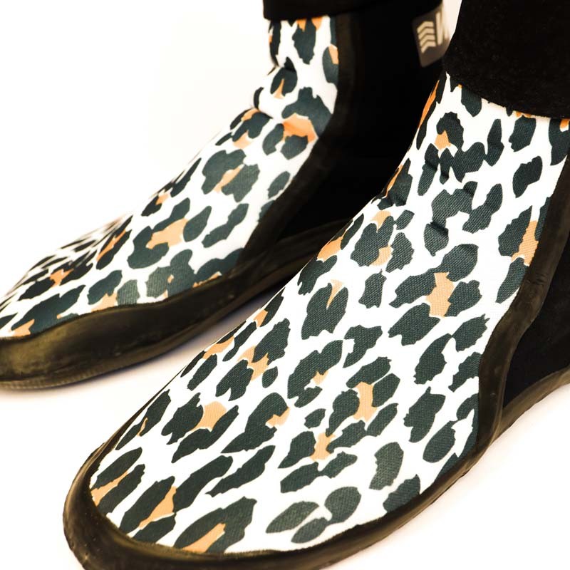 Wetty Chaussons Warrior 5 mm Polaire - Panthère 5 US / 37 Eur