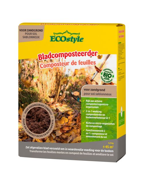 Ecostyle Bladcomposteerder Zandgrond - Bodemverbetering - 4.5 kg