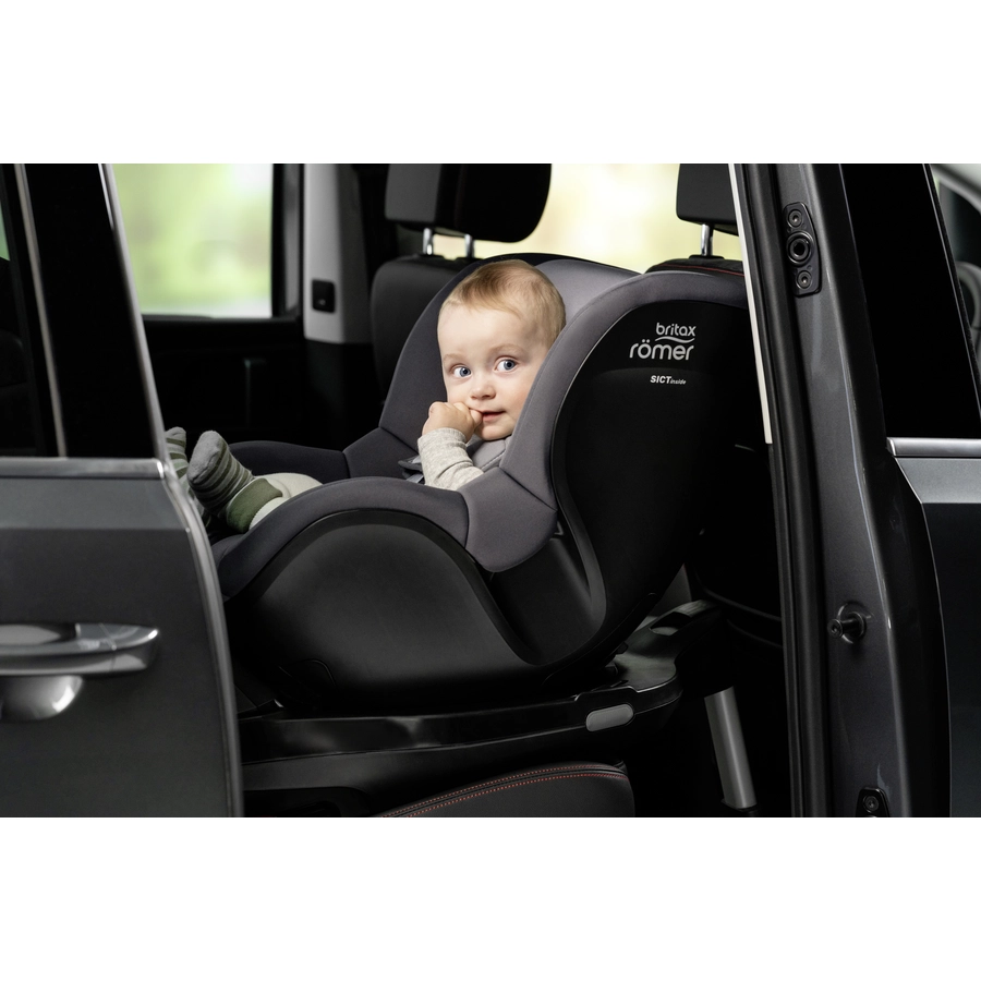 Britax Römer Kindersitz Dualfix 3 i-Size Space Black inklusive Flex Base 5Z