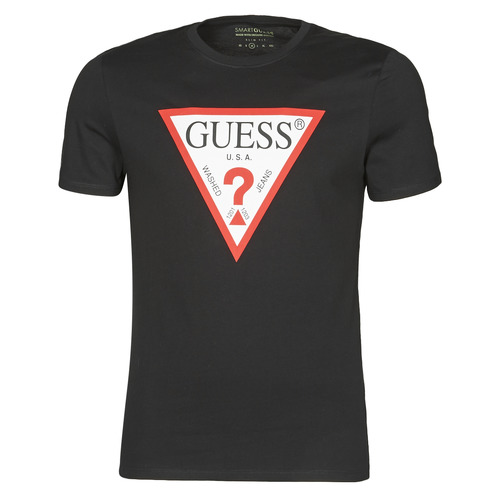 Guess - CN SS ORIGINAL LOGO TEE - Noir