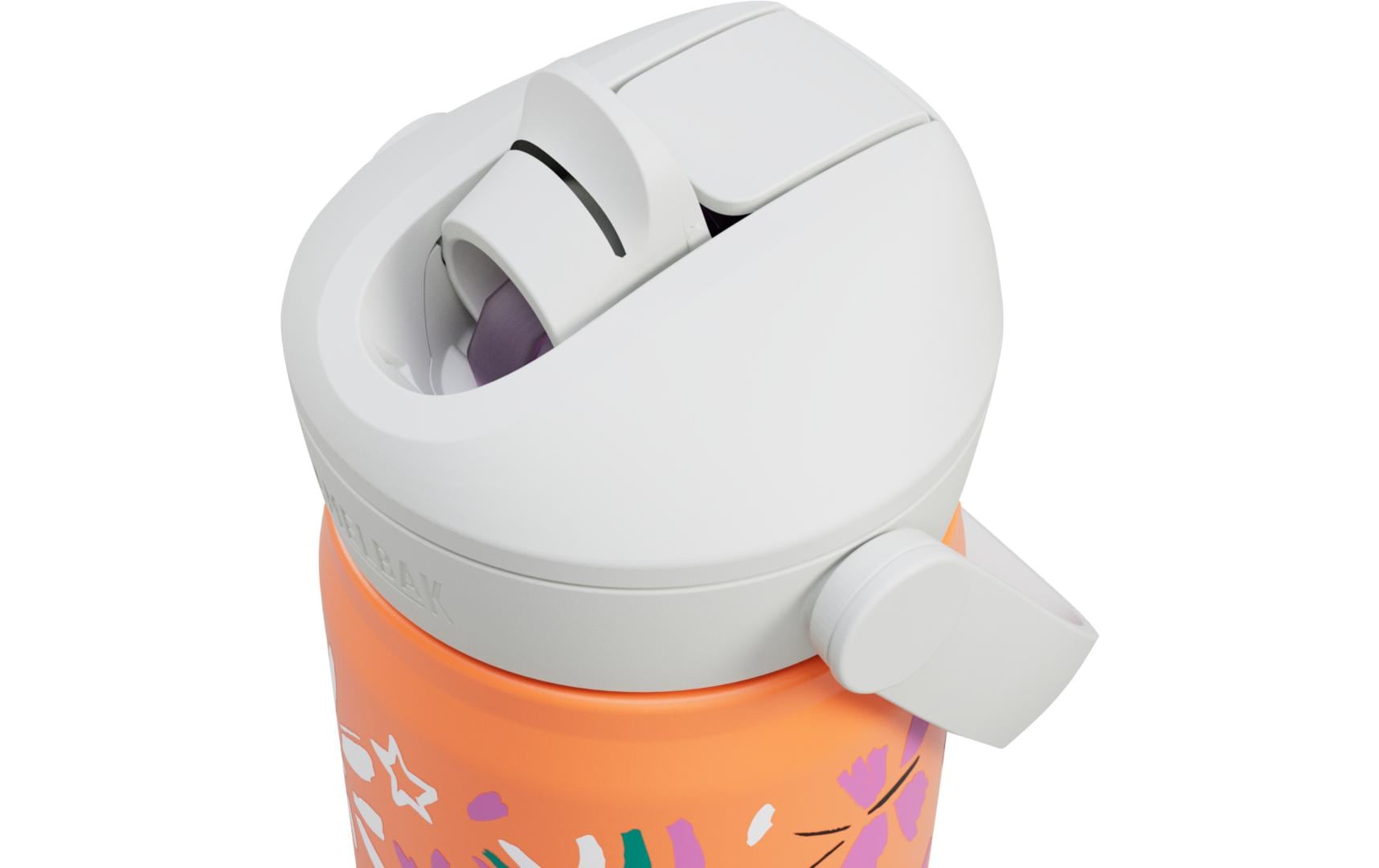 Trinkflasche Thrive Flip Straw Kids V.I. butterfly 400 mlFlasche aus Tritan für Kinder