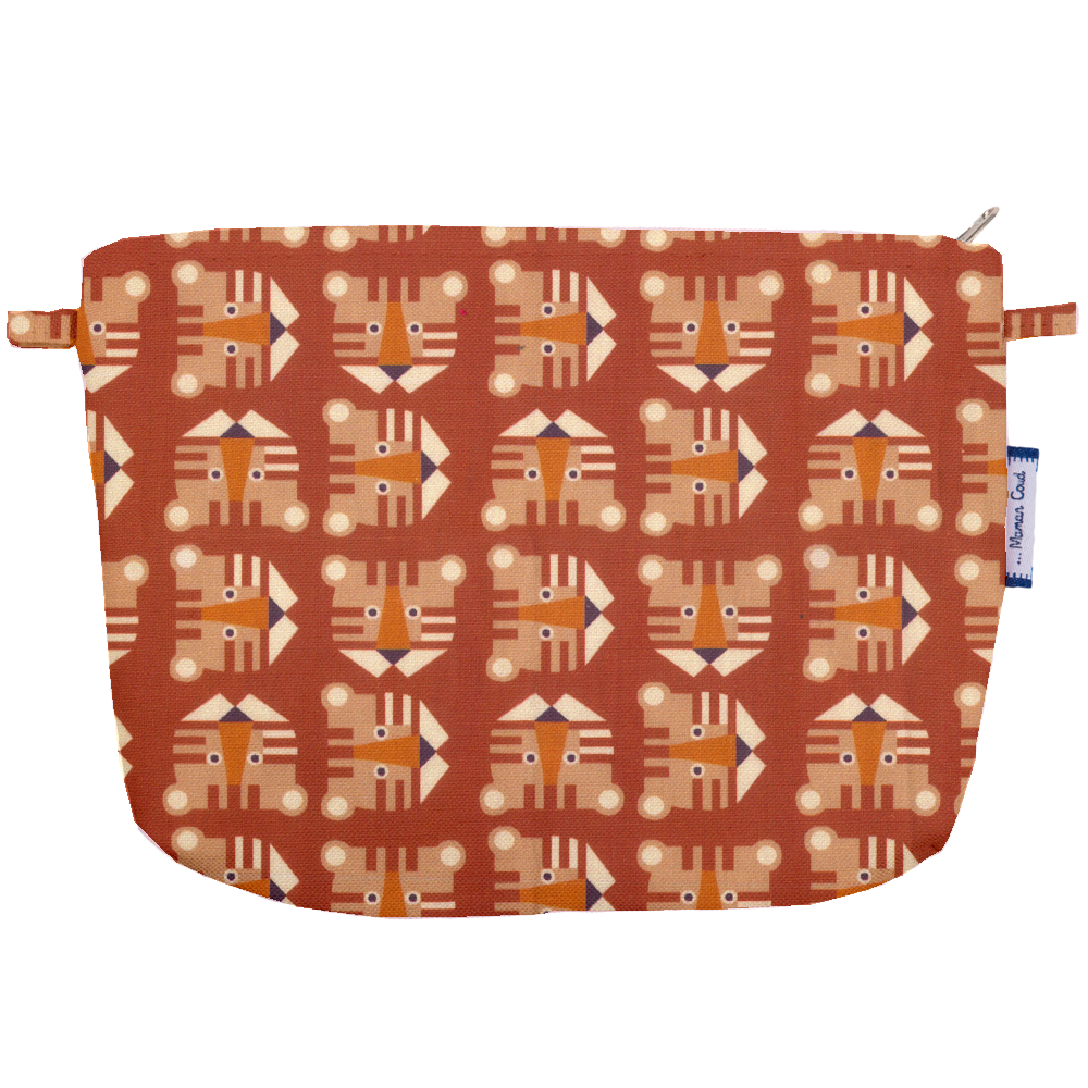 Pochette Tissu Géotigre