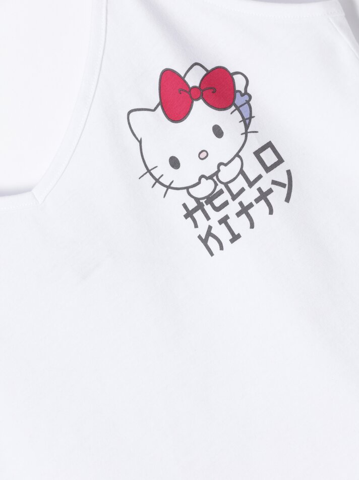 Conjunto de pijama Hello Kitty ©Sanrio - Rosa/Branco