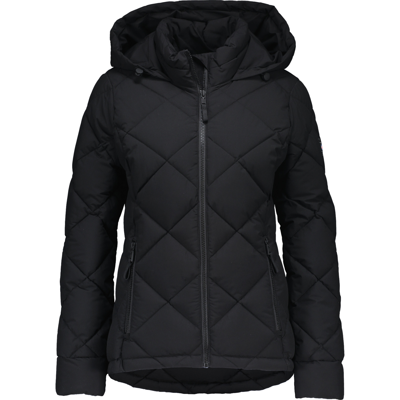 Tommy Hilfiger Damen-Steppjacke L, schwarz