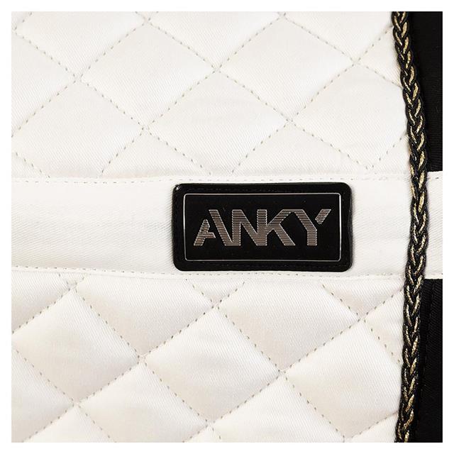 Zadeldek ANKY Presence Dressuur Wit-zwart