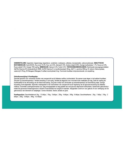 Prins Naturecare Diet Dog Weight - Hondenvoer - 400 g