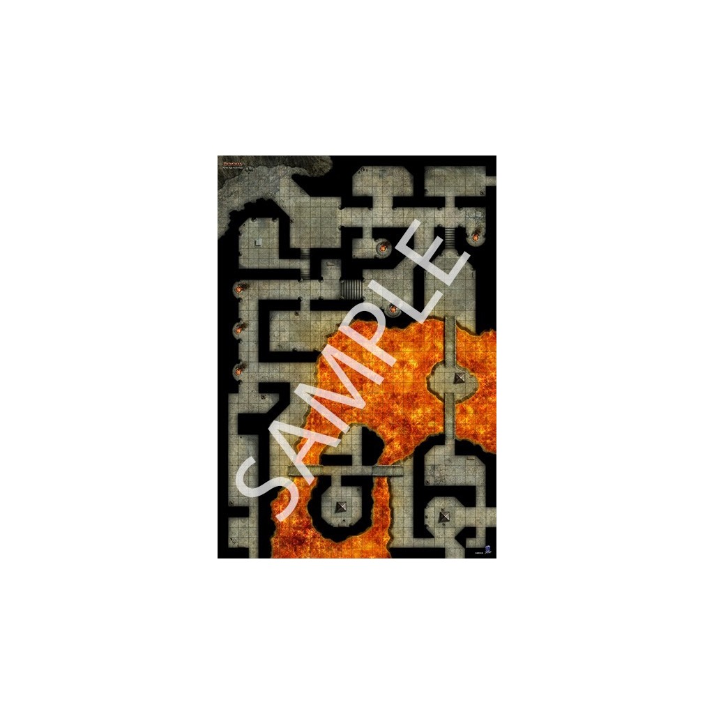 Pathfinder Flip Mat : Bigger Ancient Dungeon