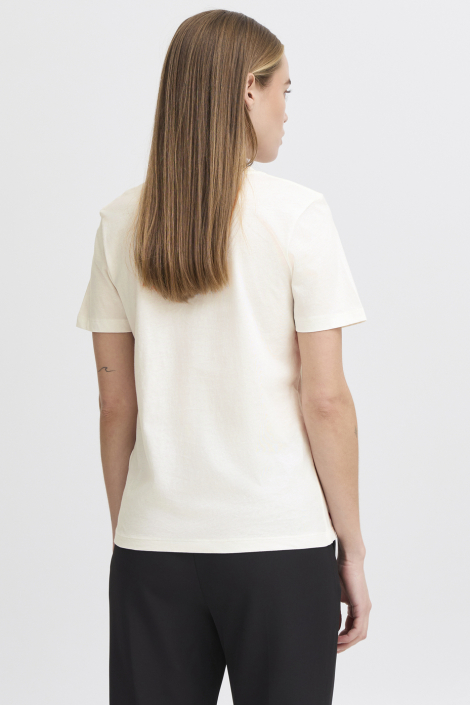 Ichi witte dames t-shirt
