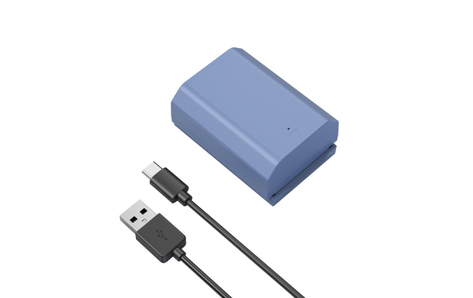 Digitalkamera-Akku NP-FZ100 USB-CUSB-C aufladbare Kamerabatterie
