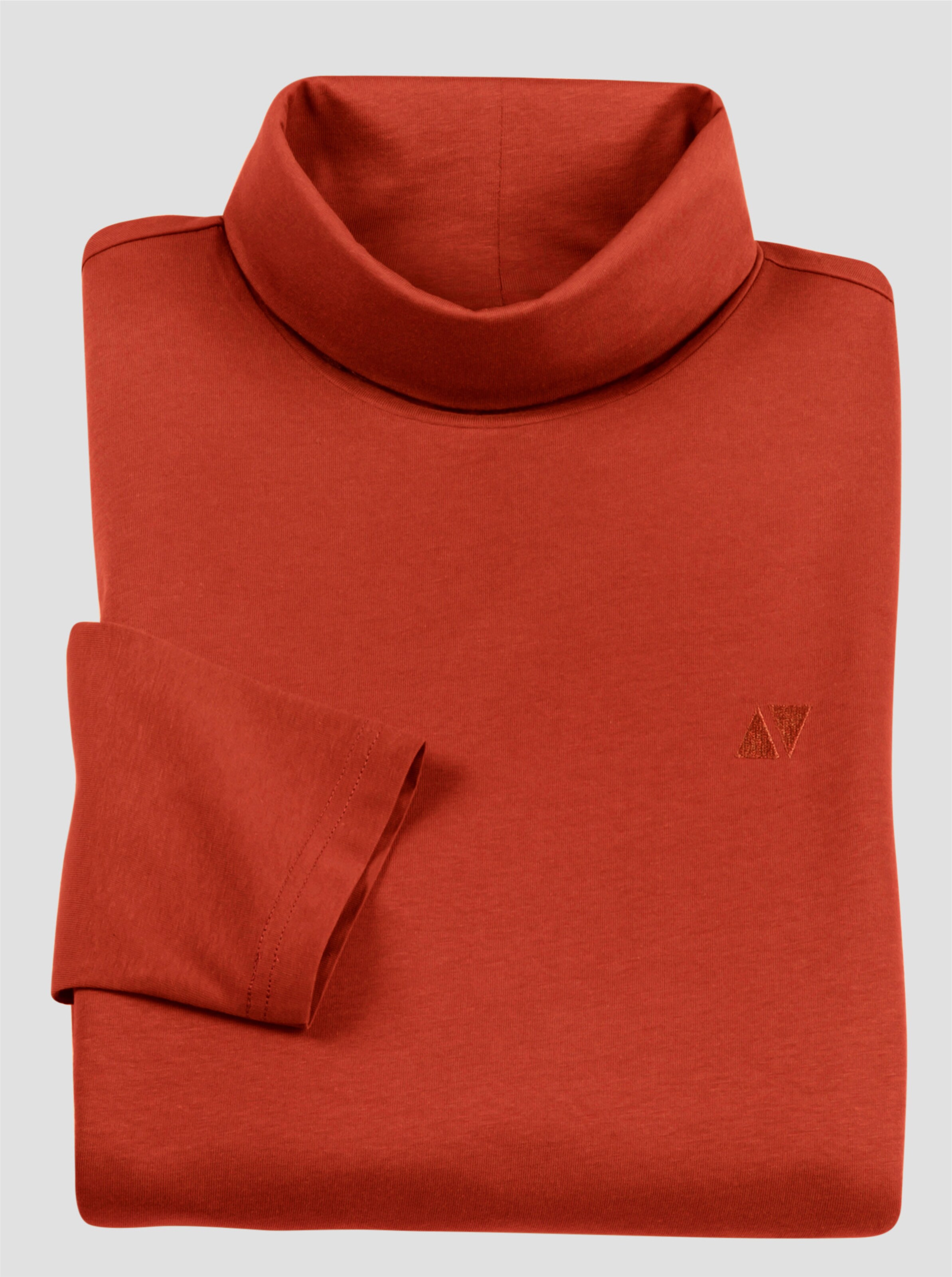 Rollkragen-Shirt