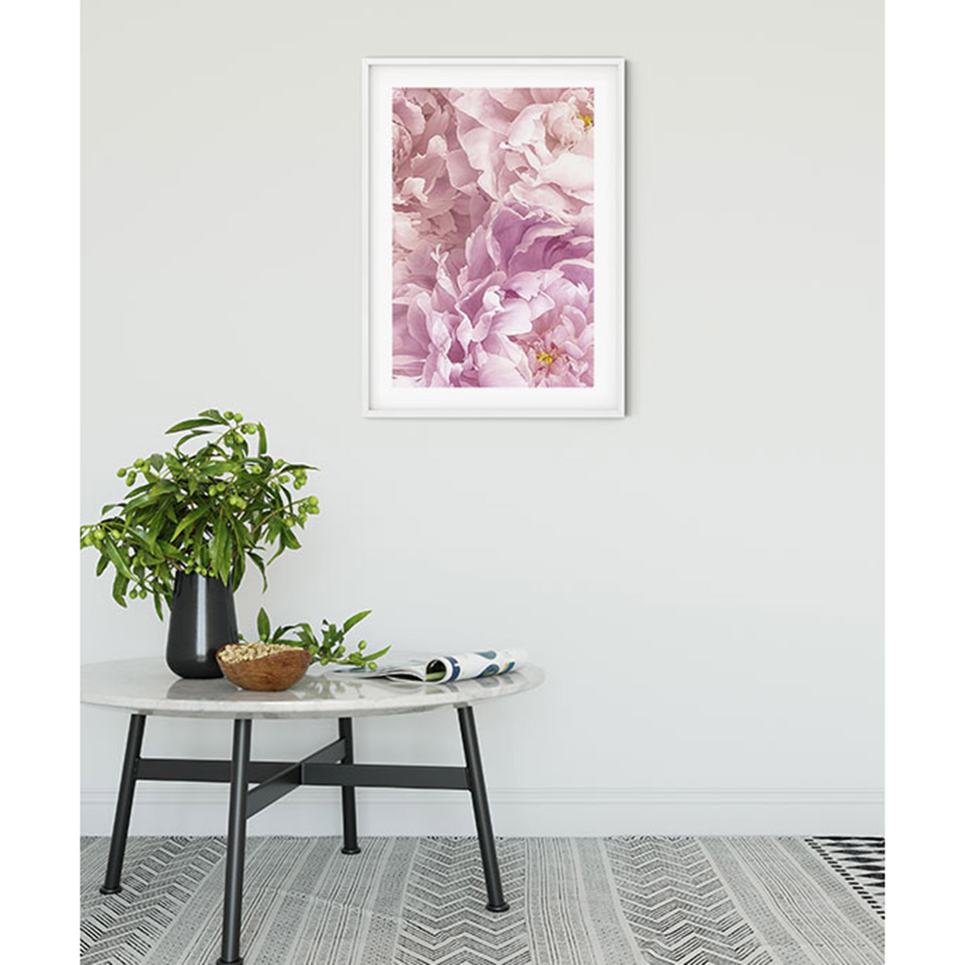 Wandbild SOAVE - rosa - 50x70 cm