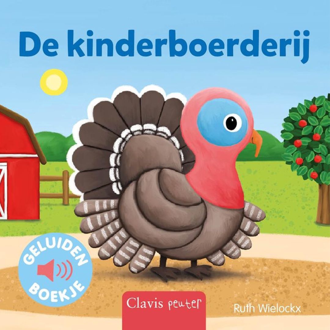 Uitgeverij clavis geluidenboekje kinderboerderij