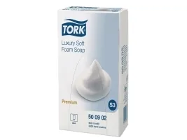 Skumsæbe Tork Luksus 800ml med Parfume Klar til S3 dispenser,4 fl x 800 ml/krt