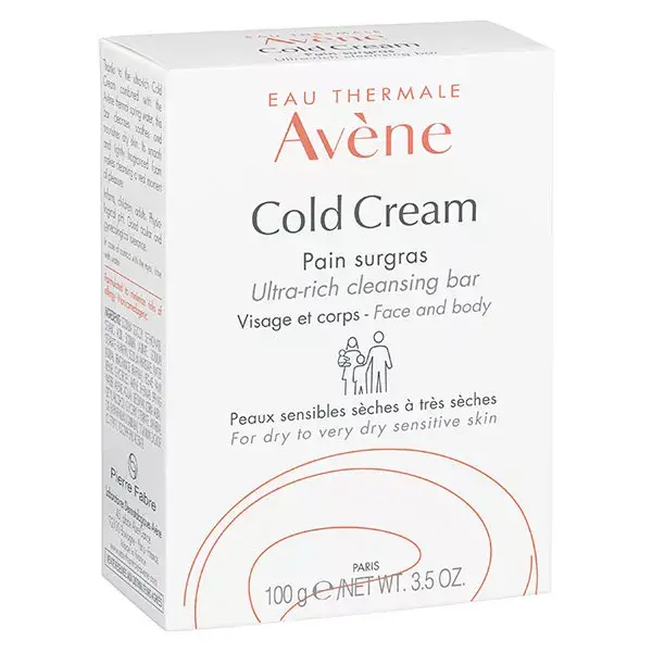 Pão extra gordo com creme frio Avène 100g