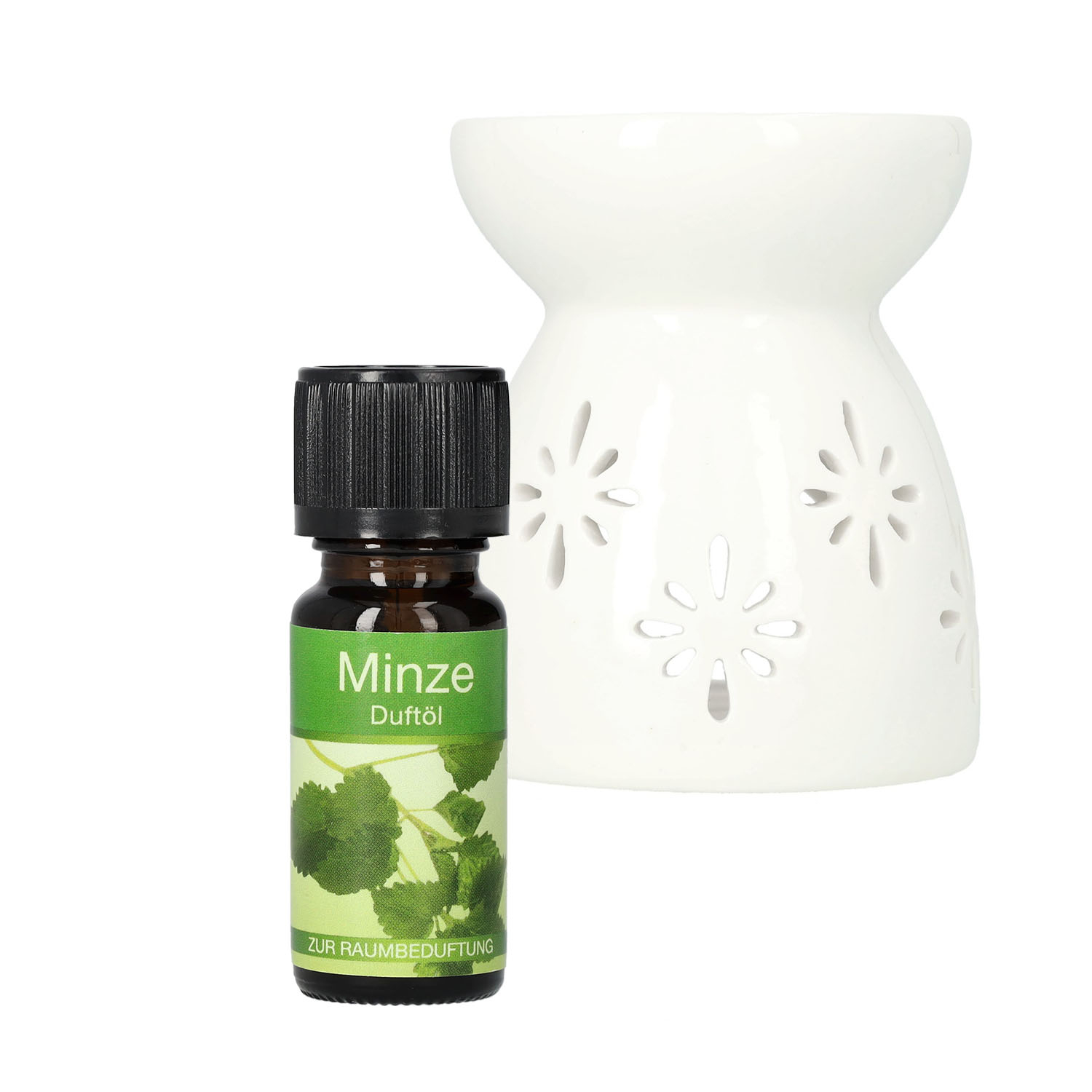 (10ml) Raum Duftöl Aroma Öl für Diffuser / Duftlampen / Duftsteine (66241) - Minze
