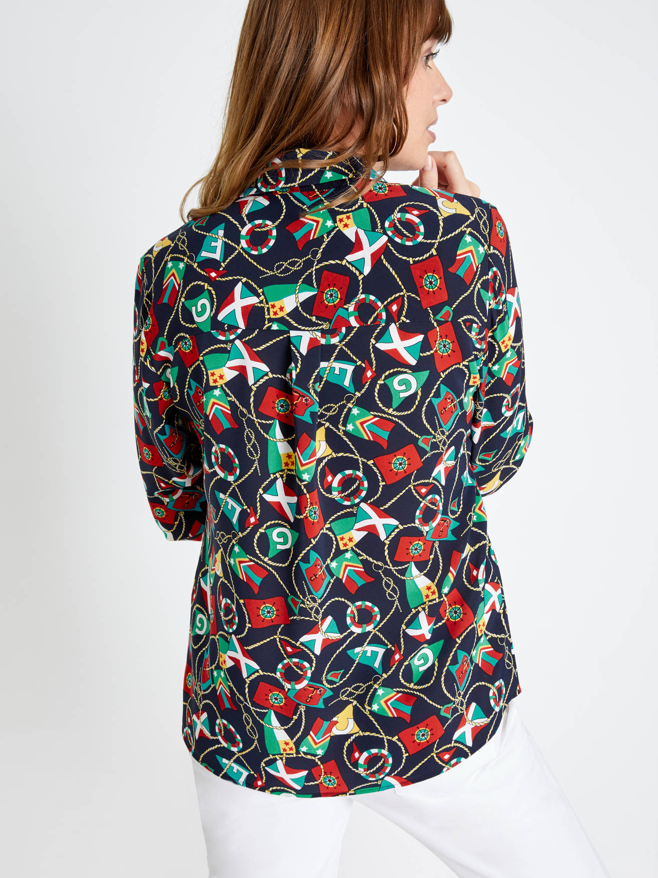 Chemisier fluide rétro